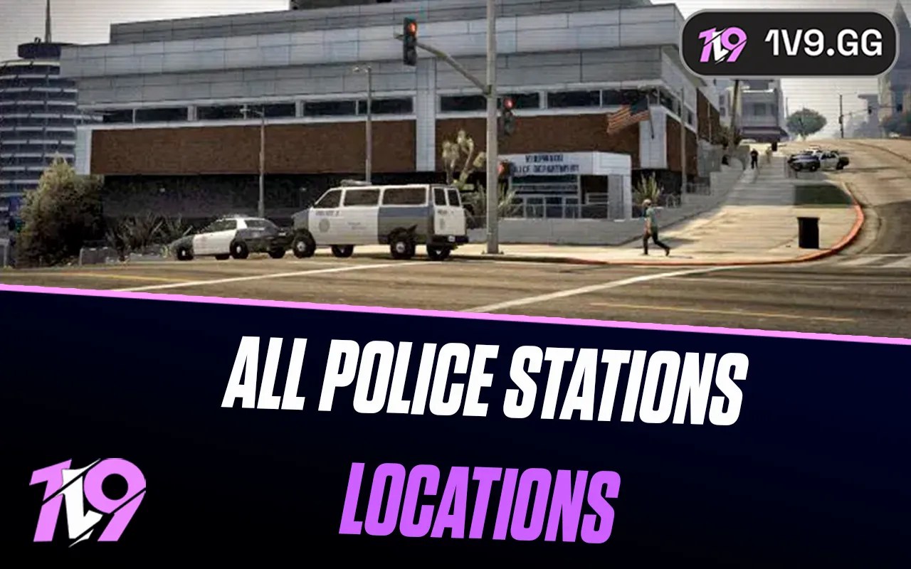 All Police Station Locations In GTA 5 1v9 All Police Station Locations In GTA 5